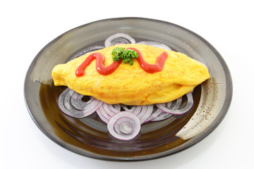 美味しそうなオムライス