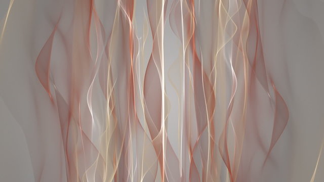 fantastic animation - wave object in motion &ndash; loop HD