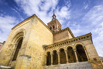 Obraz premium San Millan Church of Segovia, Spain
