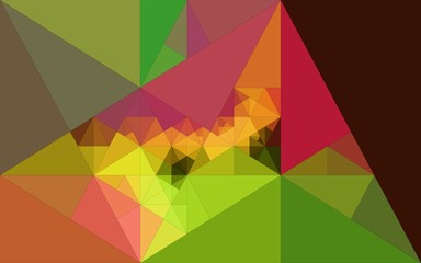 Fototapeta na wymiar Abstract Background Of Triangles