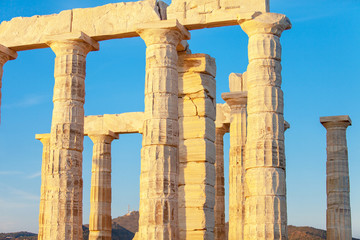 Poseidontempel Kap Sounion Griechenland