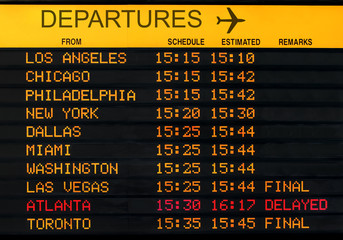 Naklejka premium USA airport