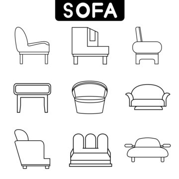 sofa icons