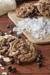 German Chocolate Cake Cookies