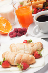 Croissants for breakfast