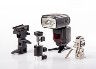 Крепления для вспышки.