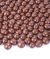 chocolate balls. chocolate balls on a background