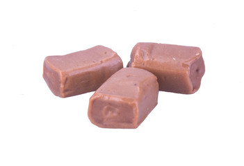 candies. caramel candies. caramel candies on a background. caram