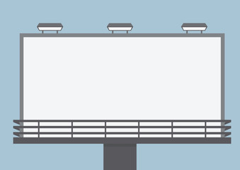 Obraz premium Outdoor blank billboard