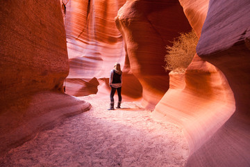 Woman in Canyon X © tamifreed
