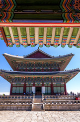 Fototapeta premium Gyeongbokgung Palace, Seoul, South Korea