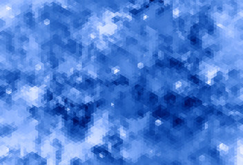 abstract blue bacground from triangles