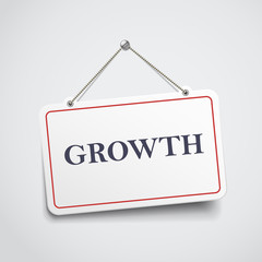growth hanging sign