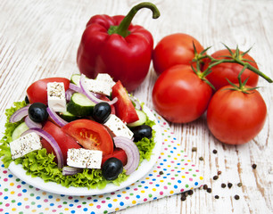 Fresh Greek salad