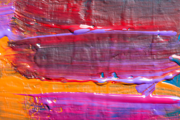 Abstract art background. Hand-painted background