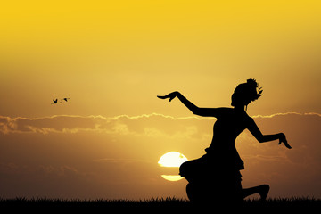 traditional Indonesian dance