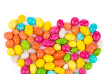 Fototapeta na wymiar Colorful ball candies.