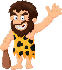 Cartoon caveman