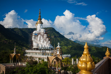 Naklejka premium Pha sorn kaew Temple,Petchaboon , Thailand