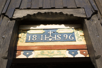 detail from chapel in velika gorica