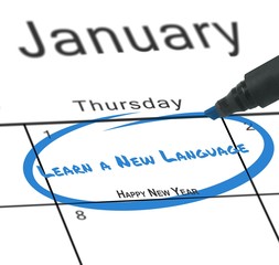 Composite image of happy new year