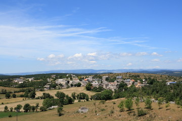 Fototapeta na wymiar Village de Lozère,Languedoc