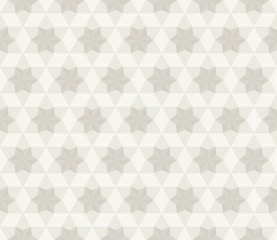 Antique Star Pattern, Seamless Background