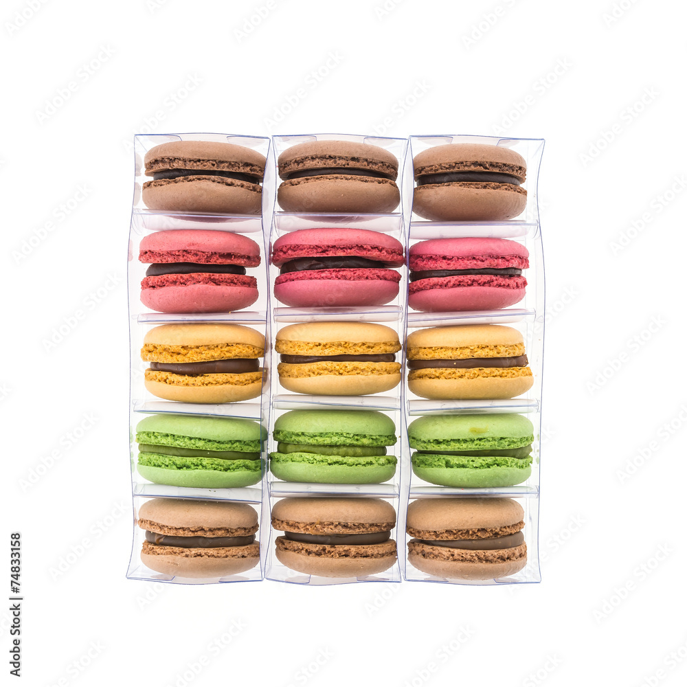 Canvas Prints Macaroons