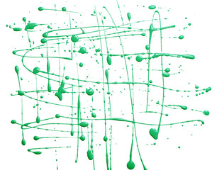 Obraz premium Surface covered with paint spills