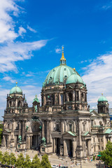 Obraz na płótnie Canvas View of Berlin Cathedral