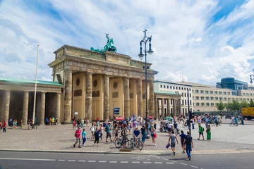 Gordijnen Brandenburg Gate in Berlin - Germany © Sergii Figurnyi