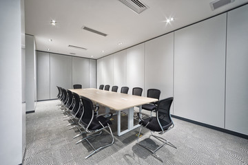 modern office meeting room interior