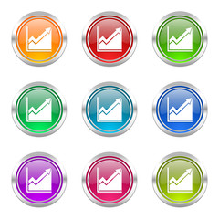 graphic colorful vector icons set