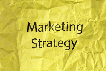 marketing strategy concept