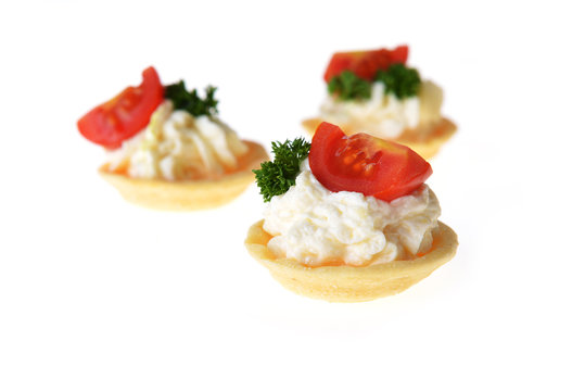 appetizer with cream