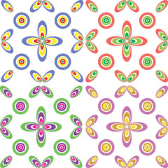 Set of seamless patterns
