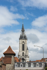 The belfry of Tournai, Belgium.