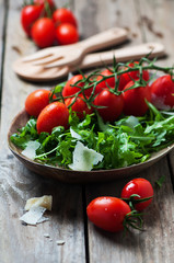 Concept of healthy italian food