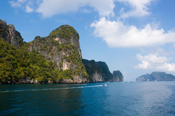 Island of Phi Phi Leh in Thailand