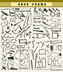 vector pencil design elements