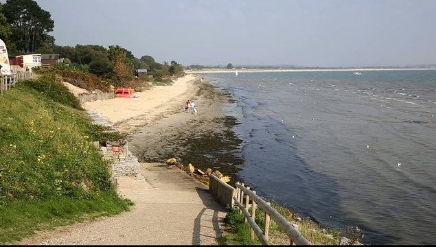 Studland middle beach Dorset England UK