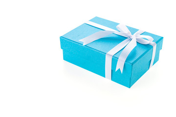 Blue gift box