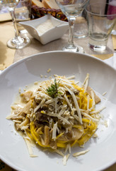 pasta with mashrooms