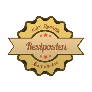 Vintage Button / Restposten
