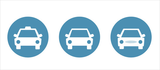 Set of car icons © pati