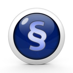 Law circular icon on white background