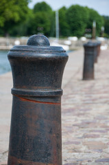 Fototapeta premium Mooring post