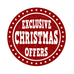 Exclusive Christmas offers stamp