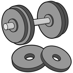 Dumbbell and Weights