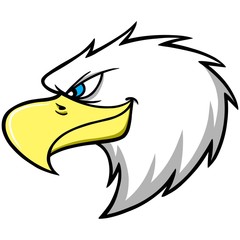 Eagle Mascot Head